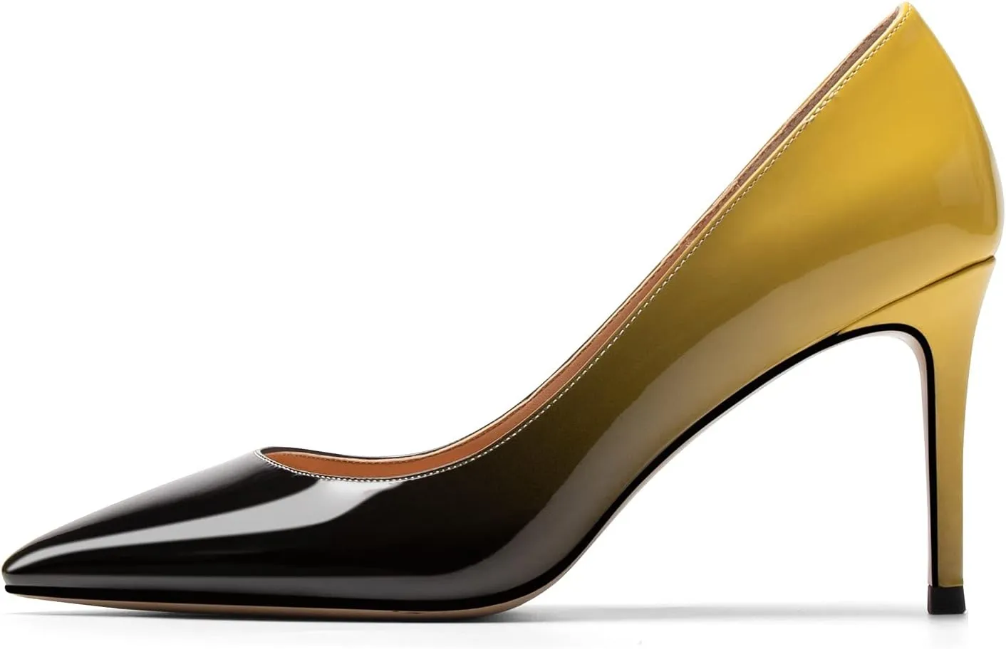 Mettesally Women's High Heel Pumps Pointed Closed Toe Bridal Wedding Party Sexy Pumps Basic Formal Dress Shoes