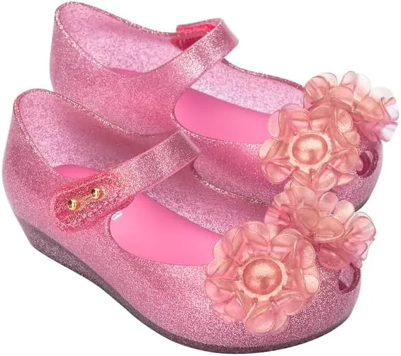 mini melissa Girl's Ultragirl Springtime Ballet Flat