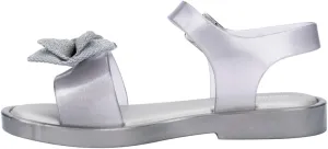 mini melissa Mar Girls Sandals - Bubble Jelly Sandal, Summer Sandals for Girls, Adjustable Ankle Strap, Kids Jelly Shoes