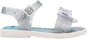 mini melissa Mar Girls Sandals - Bubble Jelly Sandal, Summer Sandals for Girls, Adjustable Ankle Strap, Kids Jelly Shoes