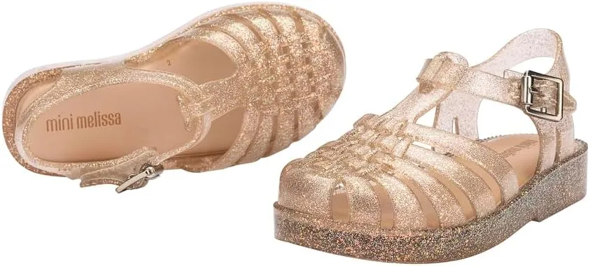 mini melissa Possession Kids Sandal - Comfortable Fisherman Style Kid's Jelly Shoes for Toddlers and Girls, Adjustable Fit