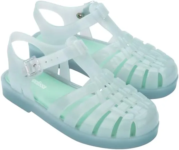 mini melissa Possession Kids Sandal - Comfortable Fisherman Style Kid's Jelly Shoes for Toddlers and Girls, Adjustable Fit
