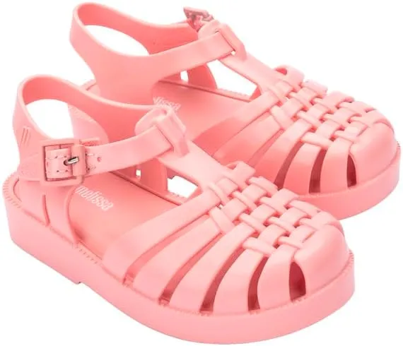 mini melissa Possession Kids Sandal - Comfortable Fisherman Style Kid's Jelly Shoes for Toddlers and Girls, Adjustable Fit