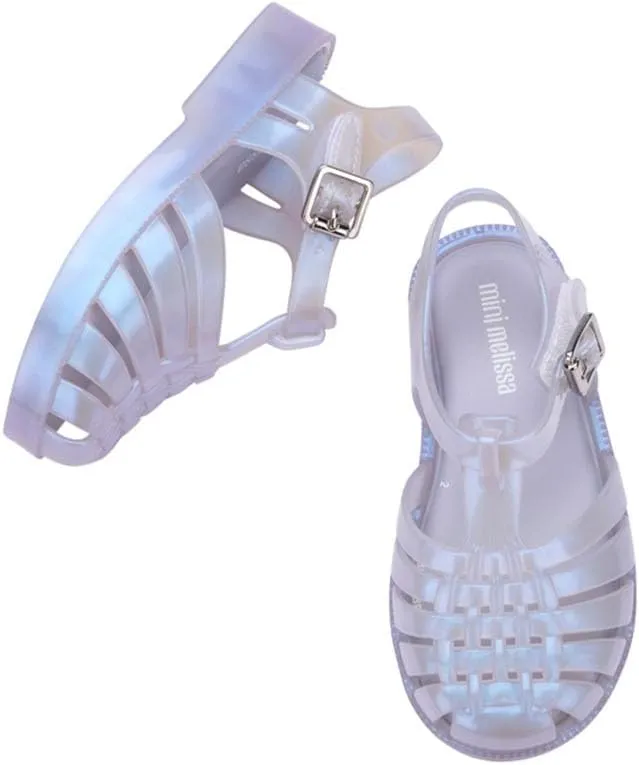 mini melissa Possession Kids Sandal - Comfortable Fisherman Style Kid's Jelly Shoes for Toddlers and Girls, Adjustable Fit