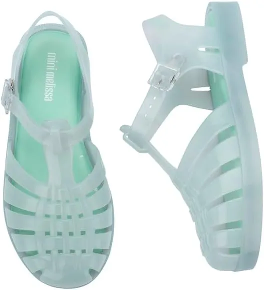 mini melissa Possession Kids Sandal - Comfortable Fisherman Style Kid's Jelly Shoes for Toddlers and Girls, Adjustable Fit