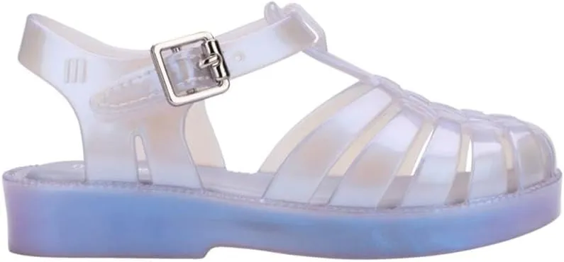 mini melissa Possession Kids Sandal - Comfortable Fisherman Style Kid's Jelly Shoes for Toddlers and Girls, Adjustable Fit