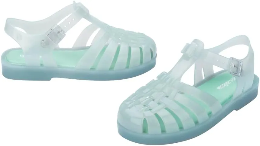 mini melissa Possession Kids Sandal - Comfortable Fisherman Style Kid's Jelly Shoes for Toddlers and Girls, Adjustable Fit