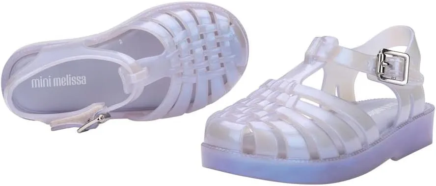 mini melissa Possession Kids Sandal - Comfortable Fisherman Style Kid's Jelly Shoes for Toddlers and Girls, Adjustable Fit