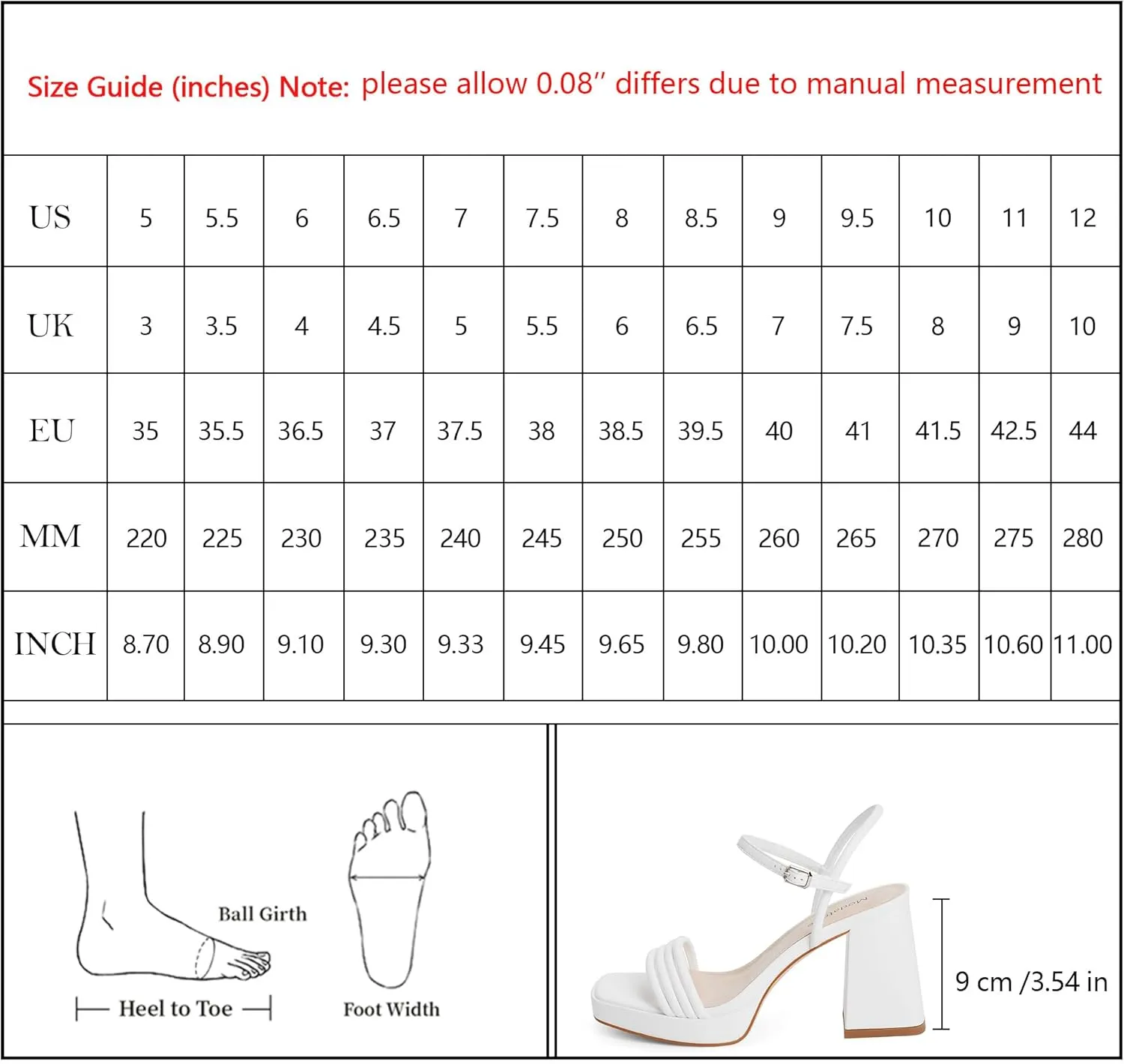 Modatope Platform Bow Sandals for Women Chunky Heel Strappy Platform Heels Square Open Toe Heeled Sandals Ankle Strap Block Heel Sanadals
