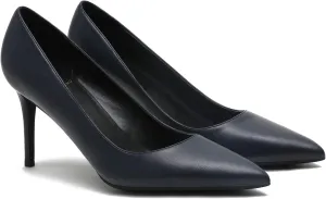 MOOMMO Women Classic High Heels Pumps Shoes Pointed Toe Slip On Satin Heels Stiletto Dress Shoes Pointed Closed Toe 3" Kitten Heel Sandals Office Ladies Bridal Wedding Party Formal Basic 4-13 M US
