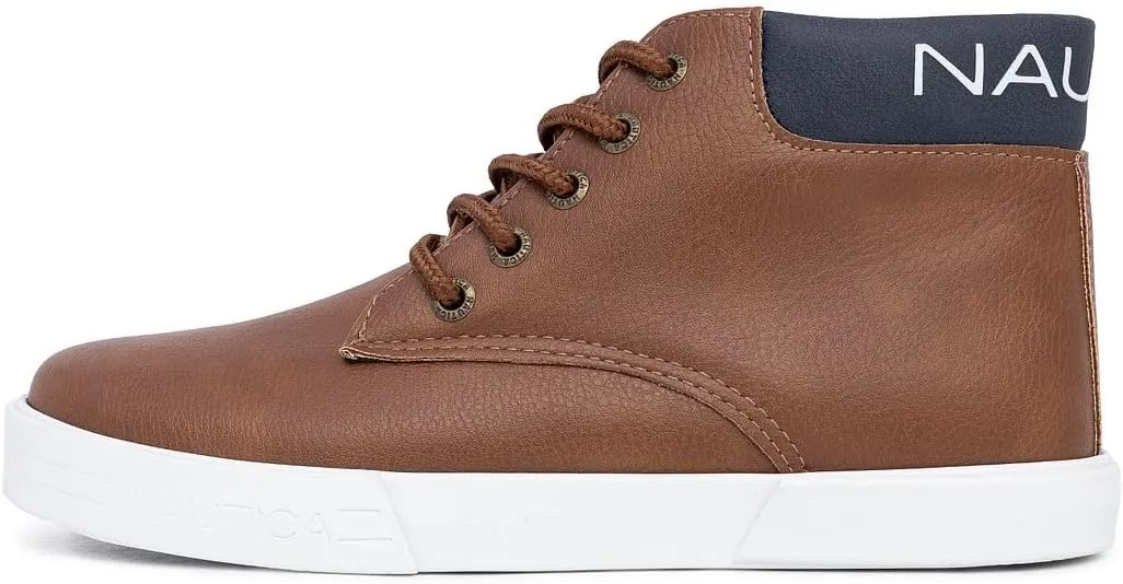 Nautica Kids Boys Dress Chukka Boot - High-Top Sneakers Youth Casual Bootie (Little Kids/Big Kids)
