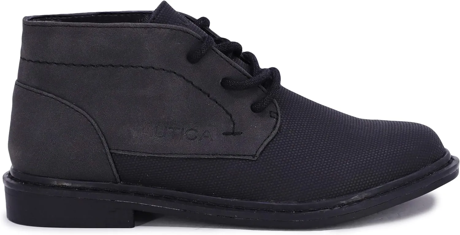 Nautica Kids Boys Dress Chukka Boot - High-Top Sneakers Youth Casual Bootie (Little Kids/Big Kids)