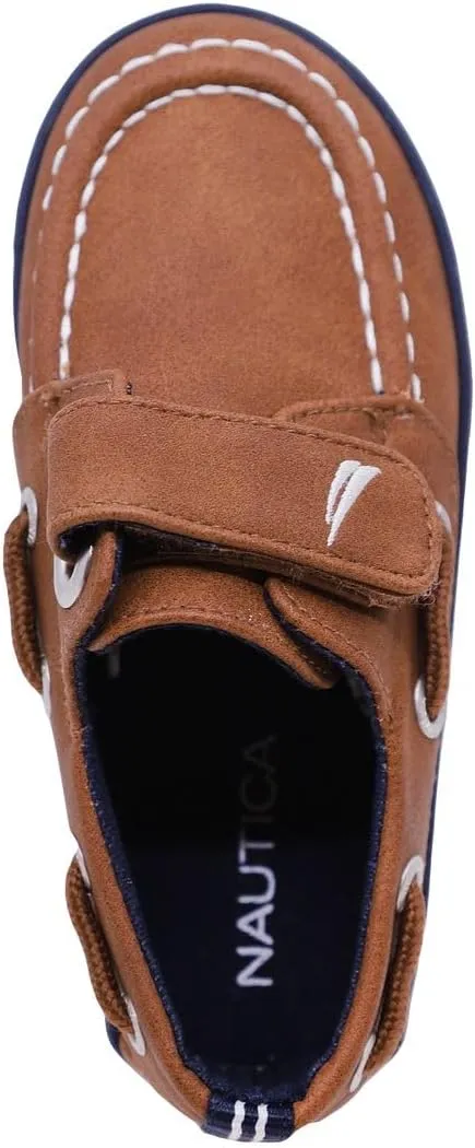 Nautica Kids Boys Loafers Casual One Strap Boat Shoes - (Toddler/Little Kid)
