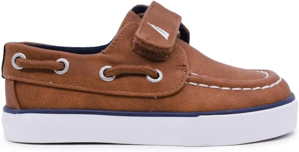 Nautica Kids Boys Loafers Casual One Strap Boat Shoes - (Toddler/Little Kid)