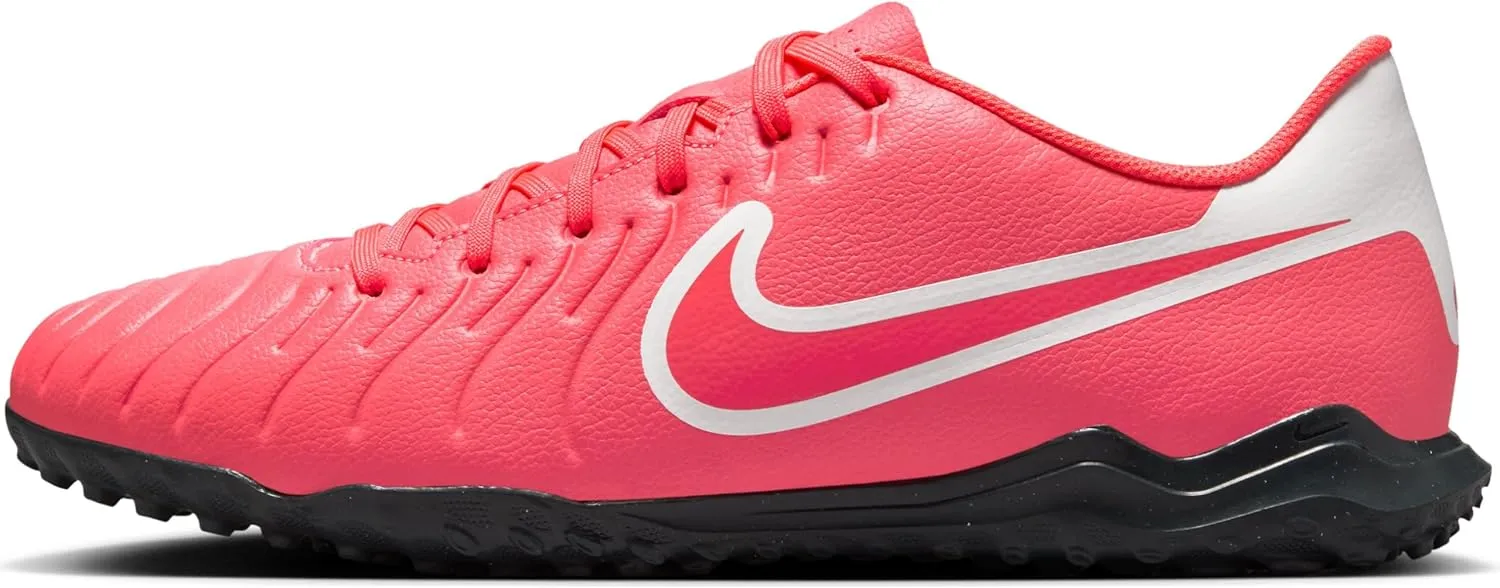 Nike Boy's Low-Top Sneakers Oxford Flat, Hot Lava White, 10