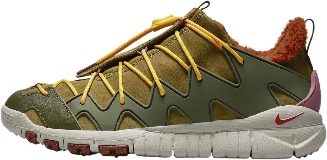 Nike Free Crater Trail Boot N7 Men's Shoes (DX5946-300, Olive Flak/Cargo Khaki/Light Orewood Brown/Habaner) Size 8.5