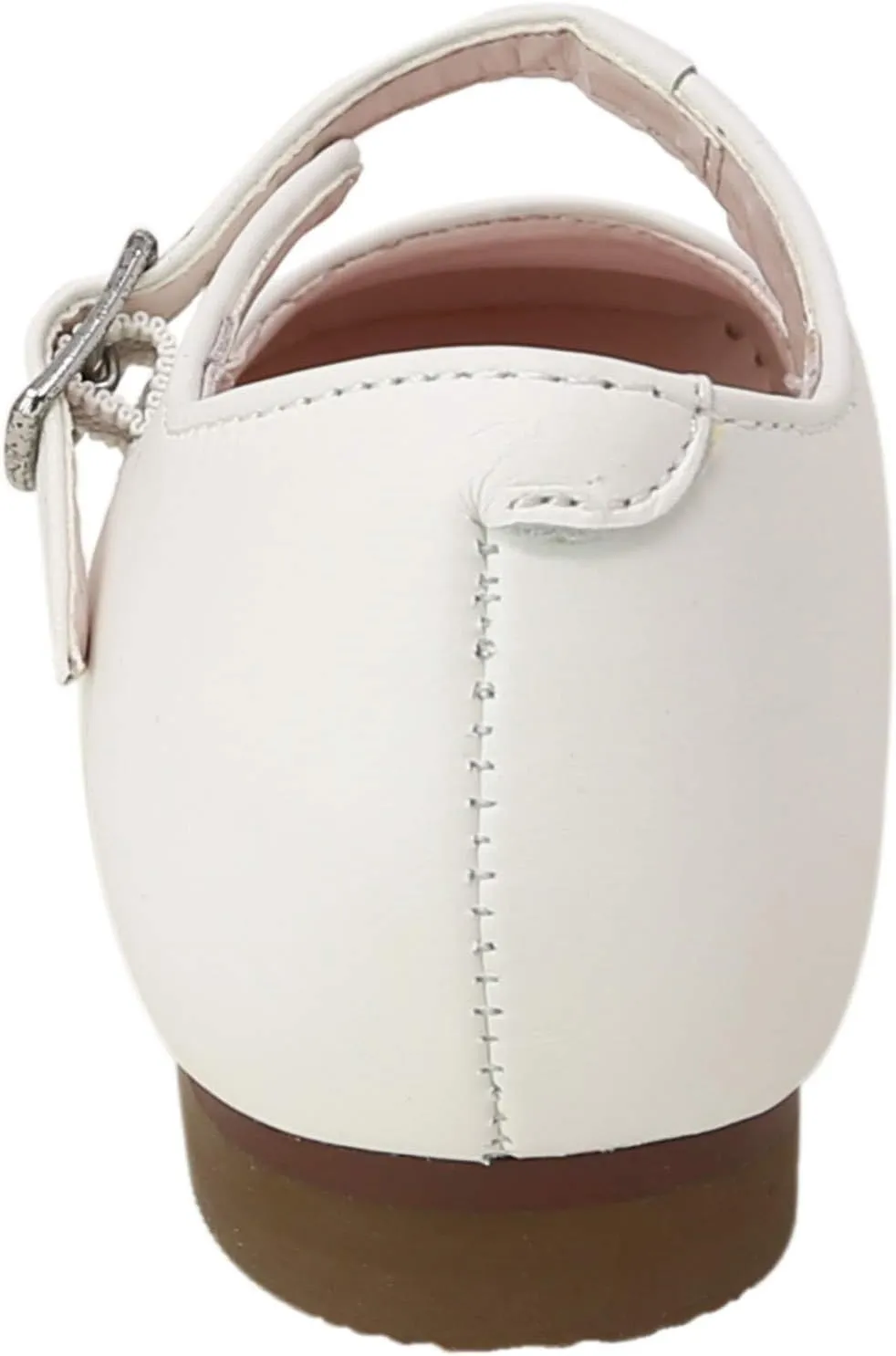 NINA Girls' Bonnett Mary Jane - Elegant Leather Dress Shoes, Comfortable, Stylish, Perfect for Parties & Weddings