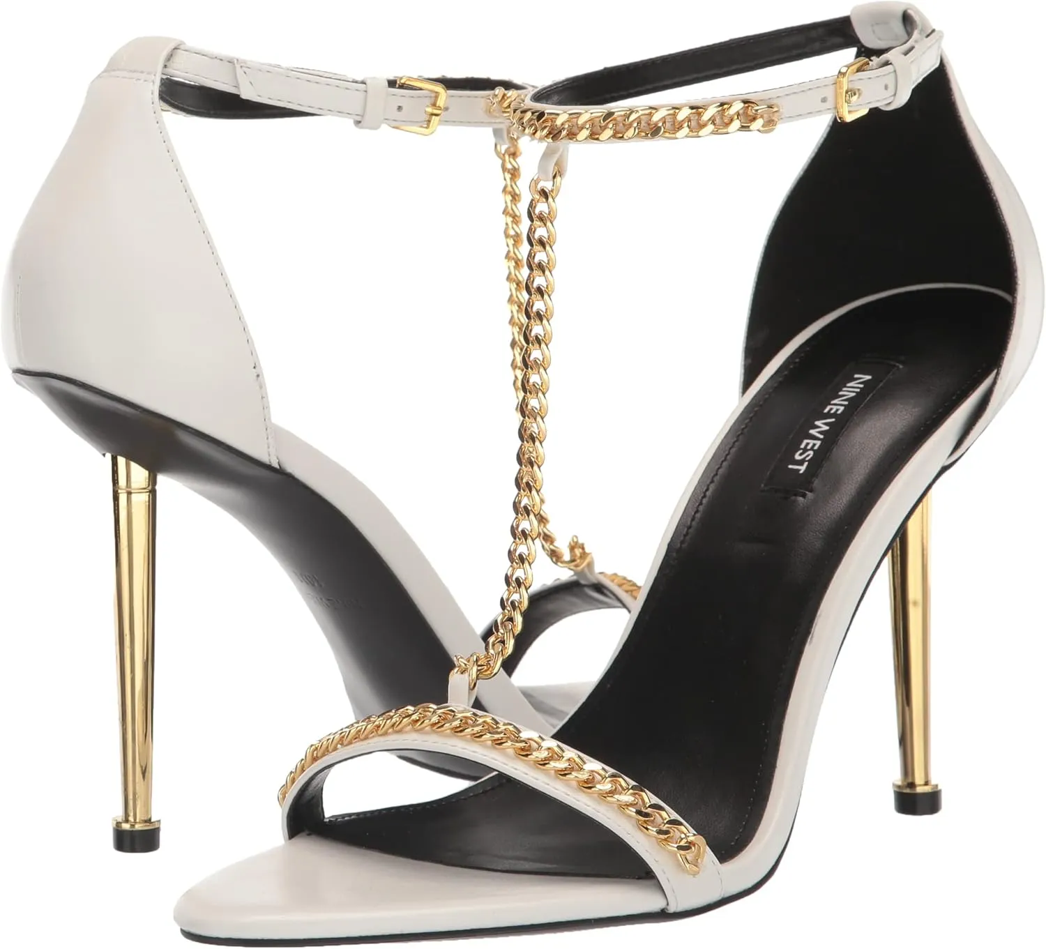 Nine West Women's Ropes T-Strap Heeled Sandal