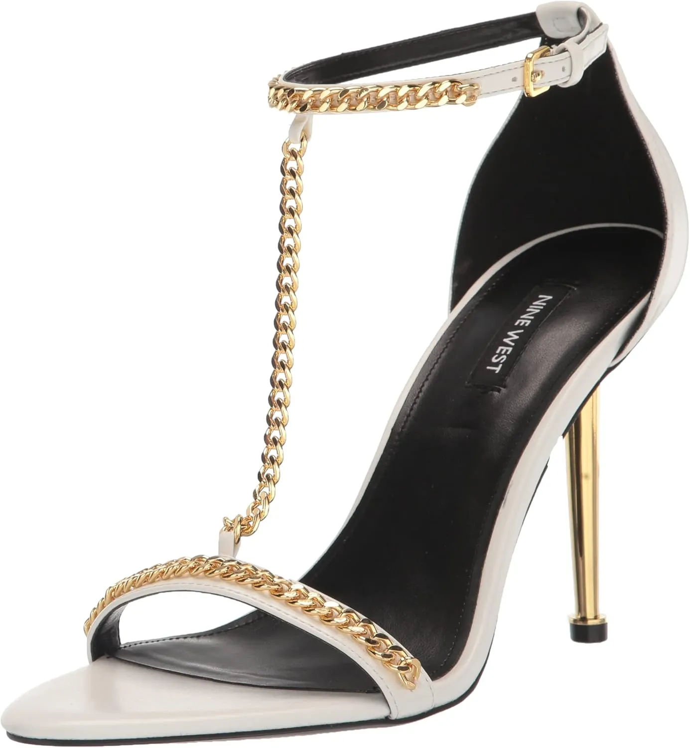 Nine West Women's Ropes T-Strap Heeled Sandal