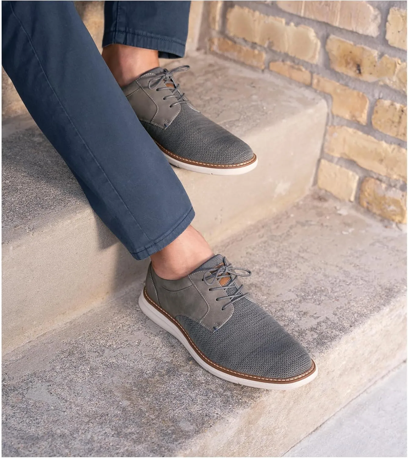 Nunn Bush Men's, Chase Knit Oxford