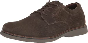 Nunn Bush Men's Otto Plain Toe Oxford Leather Lace Up with Lightweight Sole