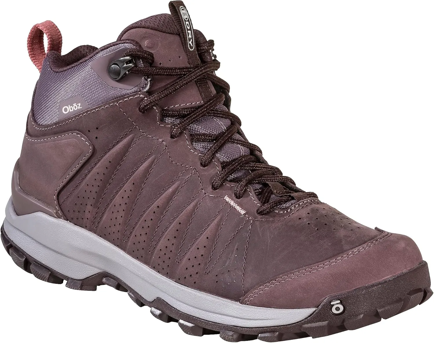 Oboz Women's Sypes Mid Leather B-Dry Waterproof Hiking Shoe