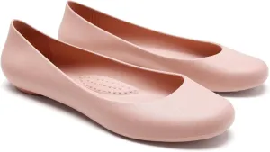 OKABASHI Women's Georgia Soft Jelly Ballet Flats | Daily Slip-On Shoes w/Arch Support | Helps Relieve Foot Soreness & Pain
