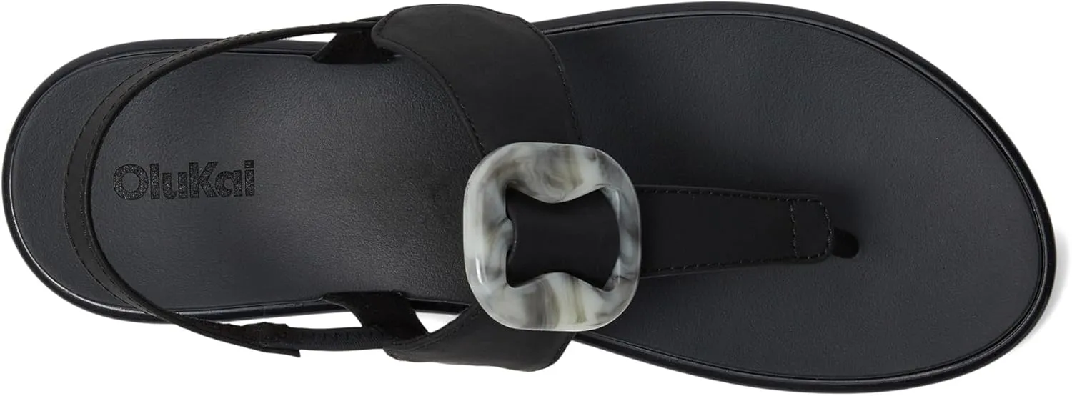 OLUKAI Women's La'i T-bar Flat Sandal