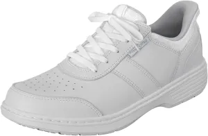 Orthofeet Men's Orthopedic Black Leather Pierre Hands-Free Casual Shoe