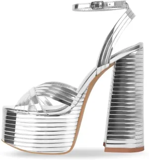 Platform Heels for Women Ankle Strap Chunky High Heel Sandals