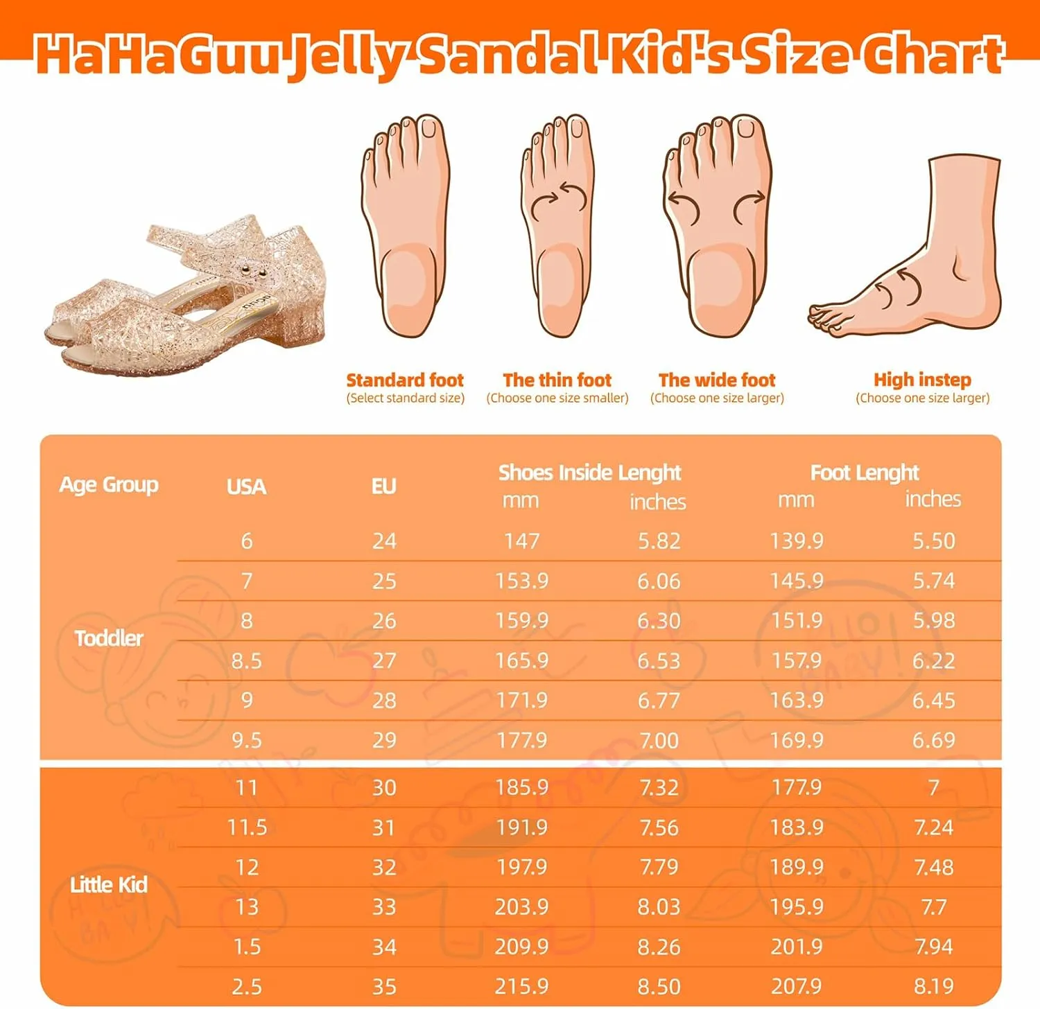 Princess Jelly Flats Shoes Girls Birthday Party Heels Snow Queen Cosplay Costumes Dress Up Sandals for Toddler Little Girls Big Kids