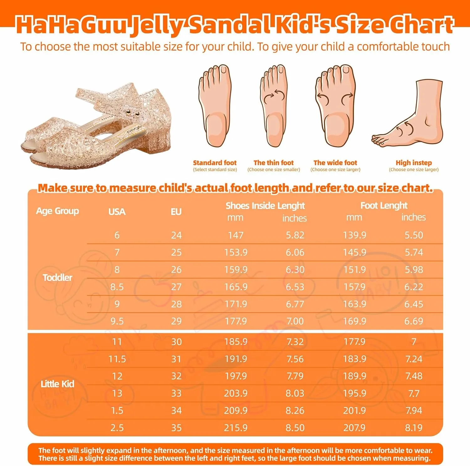 Princess Jelly Flats Shoes Girls Birthday Party Heels Snow Queen Cosplay Costumes Dress Up Sandals for Toddler Little Girls Big Kids