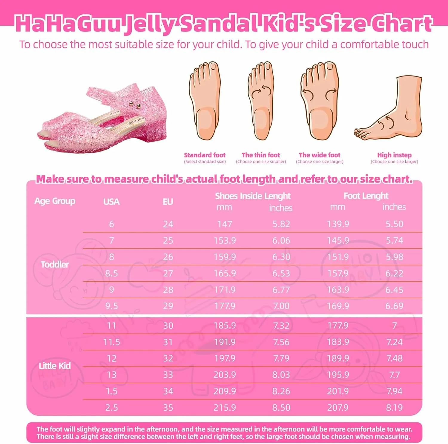 Princess Jelly Flats Shoes Girls Birthday Party Heels Snow Queen Cosplay Costumes Dress Up Sandals for Toddler Little Girls Big Kids