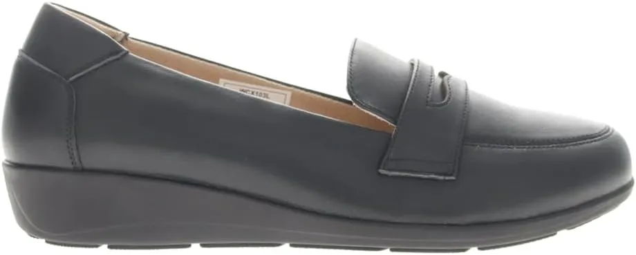 Propet Womens Yetta Slip On Flats Casual - Black