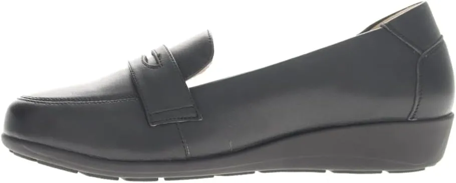 Propet Womens Yetta Slip On Flats Casual - Black