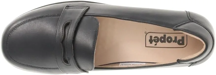 Propet Womens Yetta Slip On Flats Casual - Black