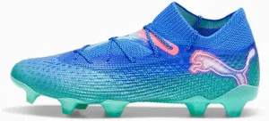 Puma Future 7 Ultimate FG/AG Shoes Formula Pack (Bluemazing-PUMA White-Electric Peppermint, US Footwear Size System, Adult, Men, Numeric, Medium, 12)
