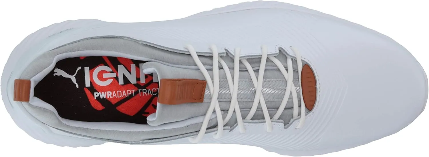PUMA GOLF Men's Ignite Pwradapt Leather 2.0 Golf Shoe