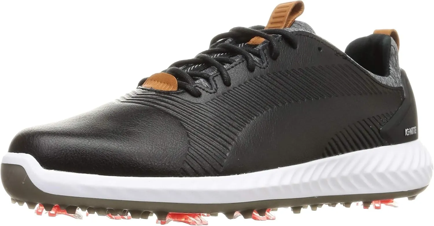 PUMA GOLF Men's Ignite Pwradapt Leather 2.0 Golf Shoe