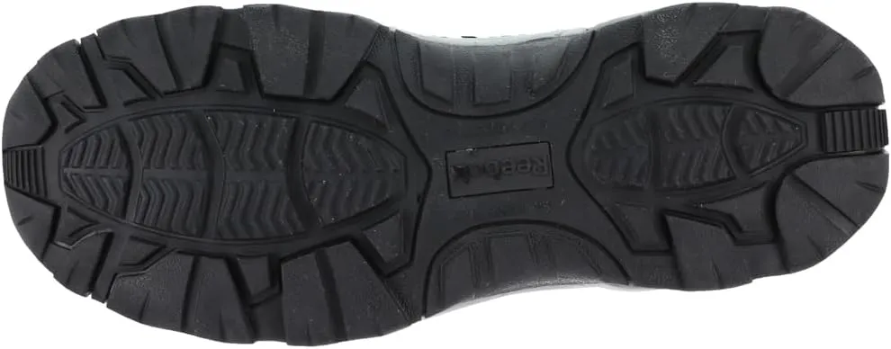 Reebok Work Men's RB4625 Heckler Seamless Athletic Oxford Composite Toe Shoe Black Work & Safety