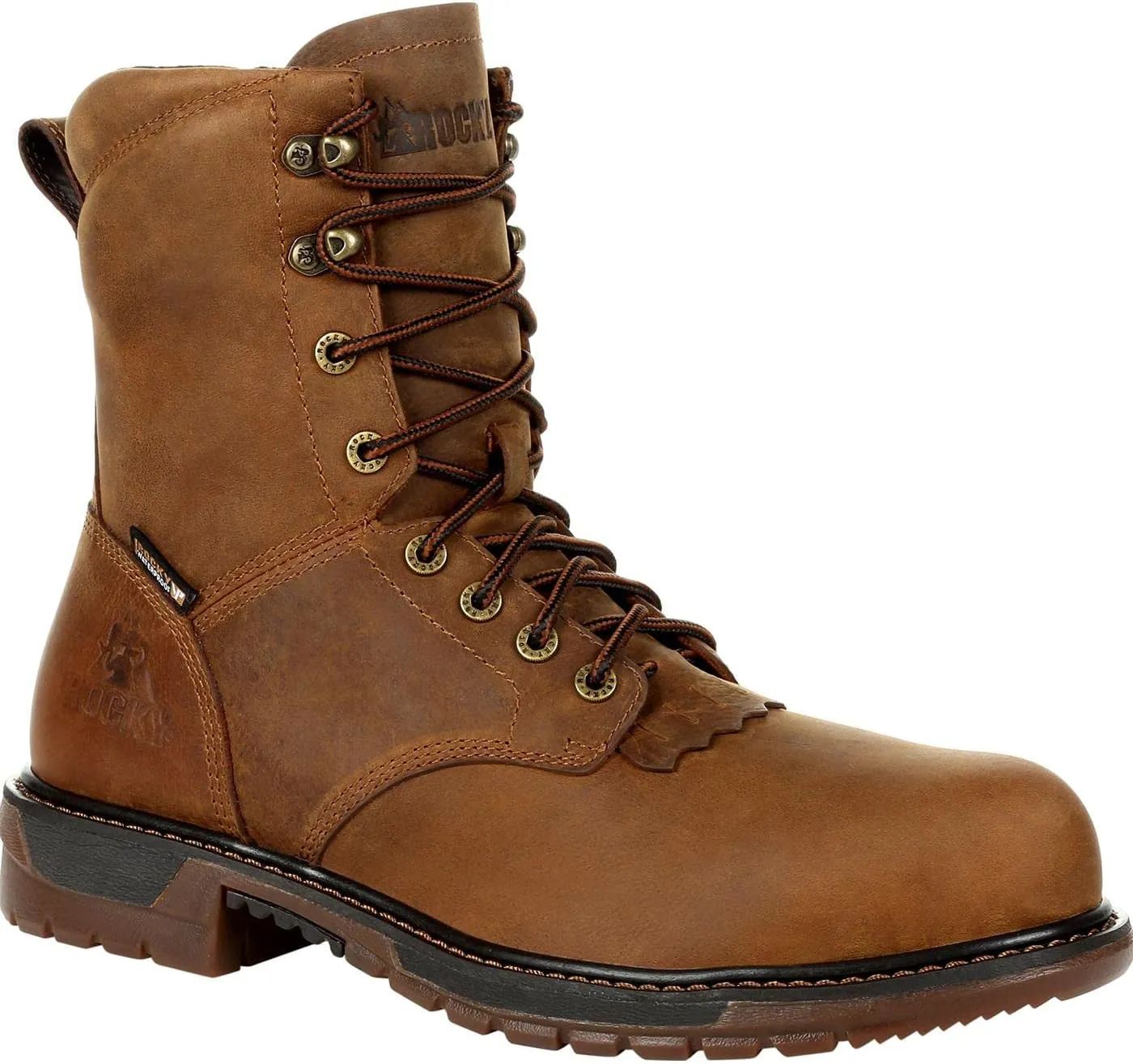 ROCKY Original Ride FLX Composite Waterproof Lace Up Western Boot