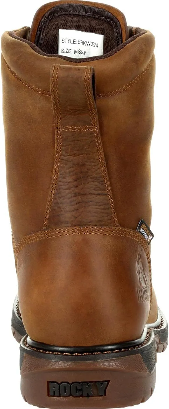 ROCKY Original Ride FLX Composite Waterproof Lace Up Western Boot
