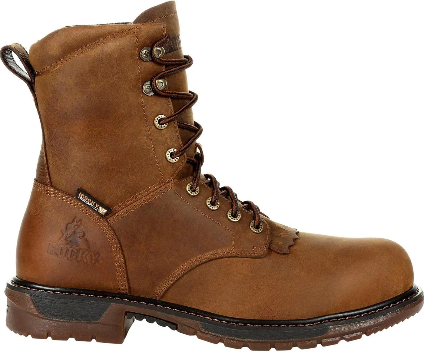 ROCKY Original Ride FLX Composite Waterproof Lace Up Western Boot