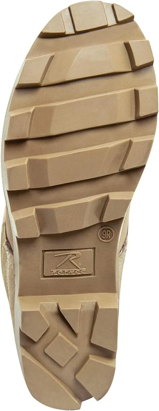 Rothco Speedlace Jungle Boots Leather Suede Rugged Tactical Hiking Boot 8" High