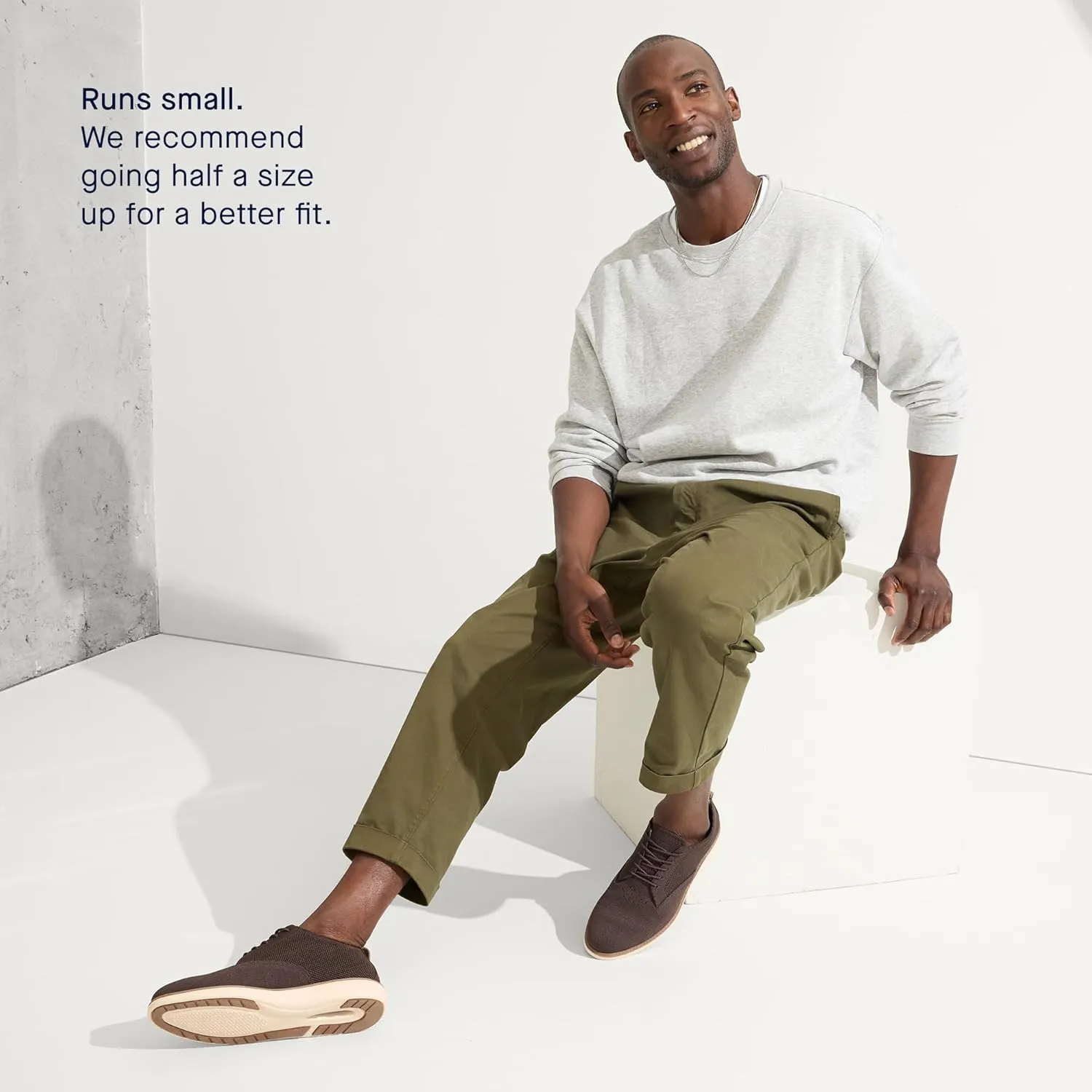 Rothy's Mens The Oxford Casual Dress Sneakers, Oxford Shoes, Made from Recycled Plastic Bottles & Machine Washable