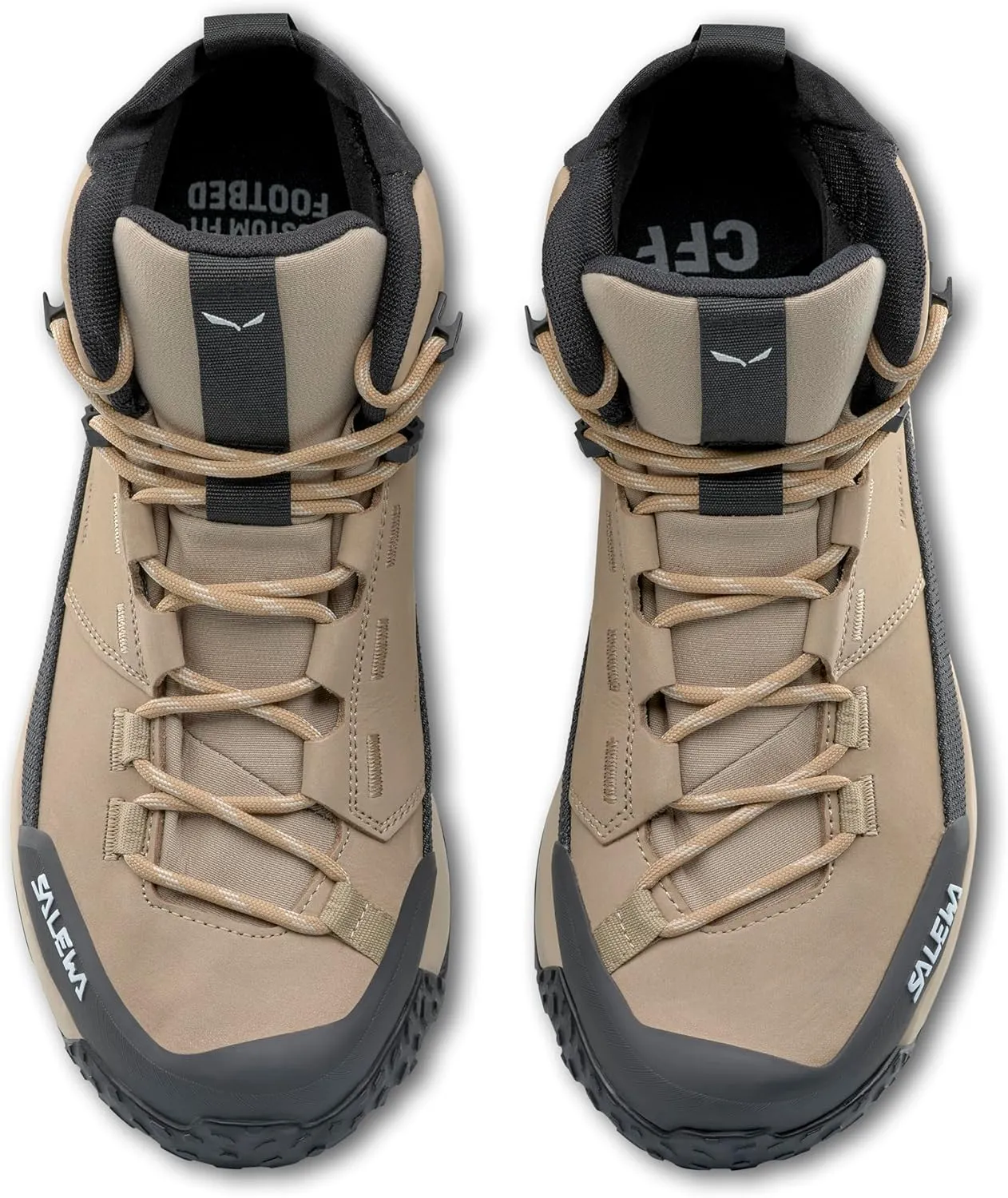 Salewa Women's Puez Leather Mid Powertex Boots - Waterproof Hiking & Trekking Boot