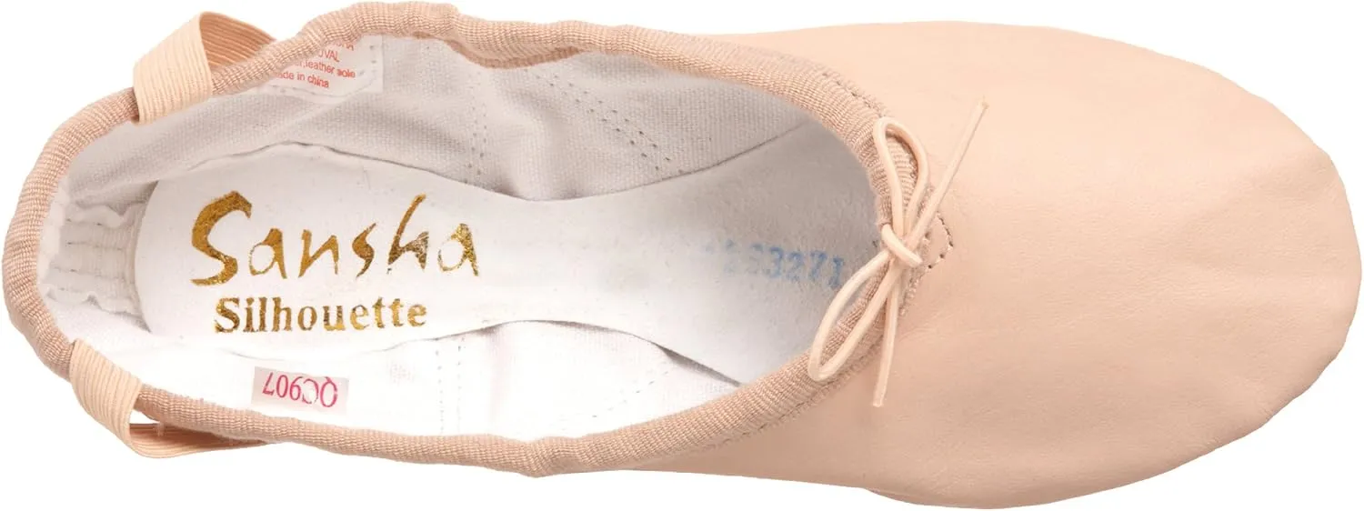 Sansha Silhouette Leather Ballet Slipper