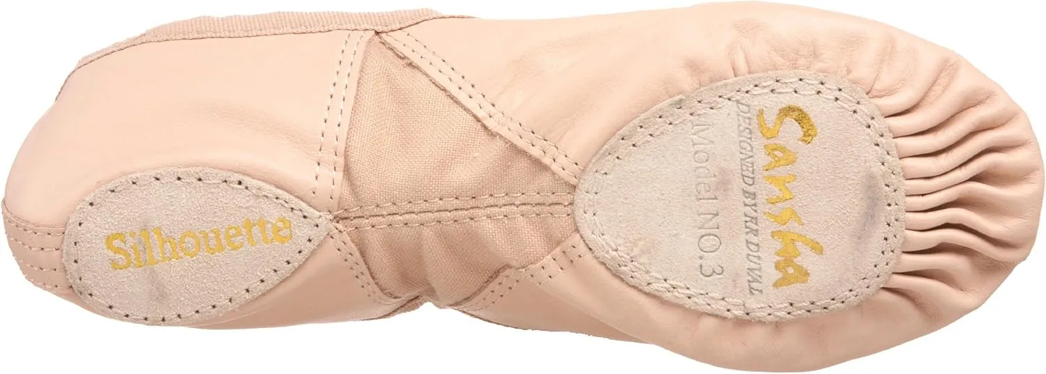 Sansha Silhouette Leather Ballet Slipper