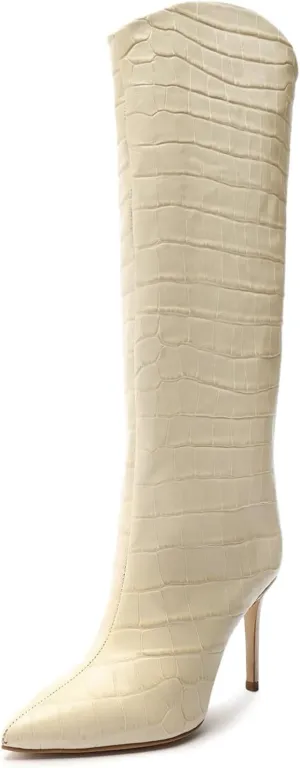 SCHUTZ Women's Maryana Leather Dress Boot