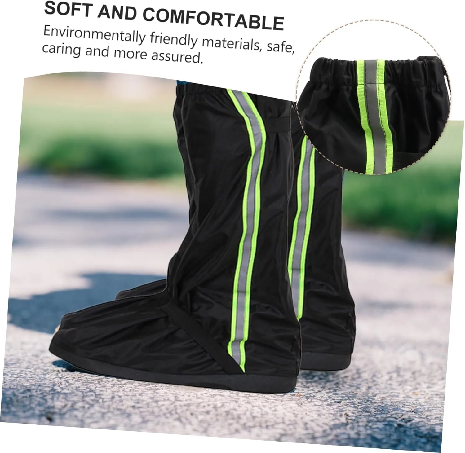 Shoe Cover Waterproof Hiking Shoes Men Leg Gaiters Rain Shoe Boot Gaiters Rainproof Shoes Gaiters for